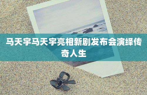 马天宇马天宇亮相新剧发布会演绎传奇人生