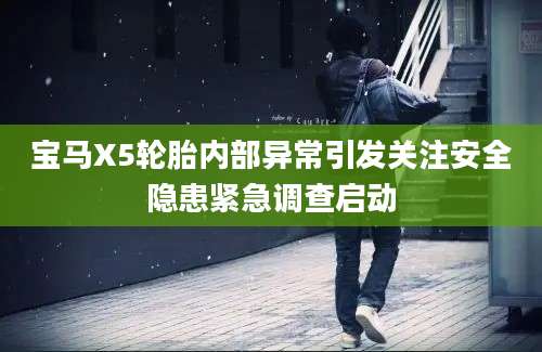 宝马X5轮胎内部异常引发关注安全隐患紧急调查启动