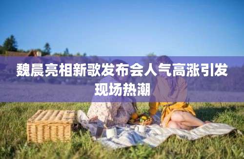 魏晨亮相新歌发布会人气高涨引发现场热潮