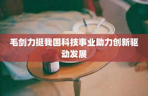 毛剑力挺我国科技事业助力创新驱动发展