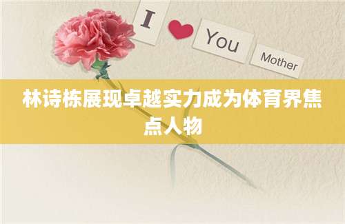 林诗栋展现卓越实力成为体育界焦点人物