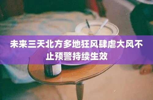未来三天北方多地狂风肆虐大风不止预警持续生效