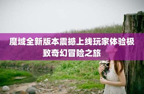 魔域全新版本震撼上线玩家体验极致奇幻冒险之旅