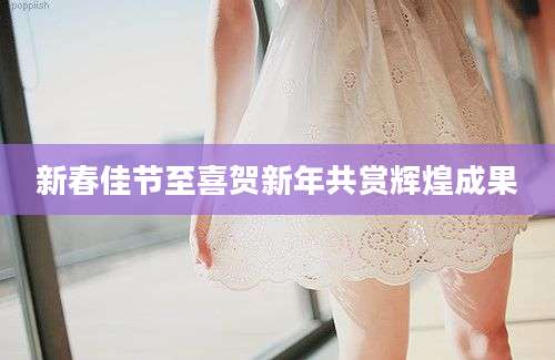 新春佳节至喜贺新年共赏辉煌成果