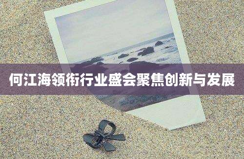 何江海领衔行业盛会聚焦创新与发展