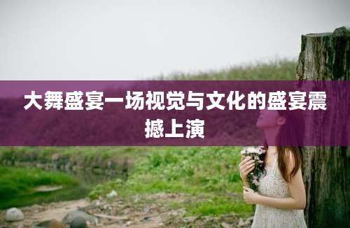 大舞盛宴一场视觉与文化的盛宴震撼上演