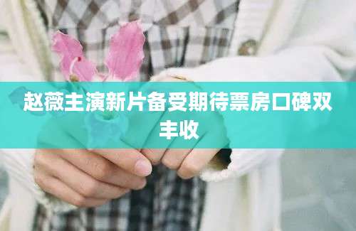 赵薇主演新片备受期待票房口碑双丰收