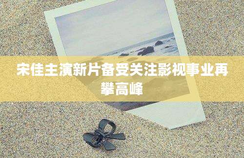 宋佳主演新片备受关注影视事业再攀高峰