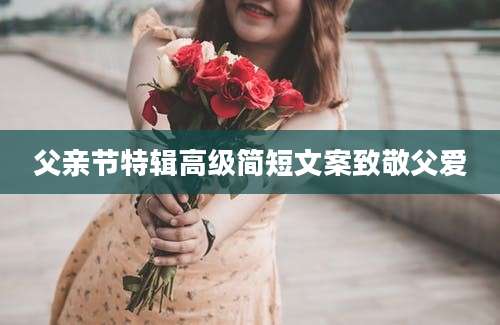父亲节特辑高级简短文案致敬父爱