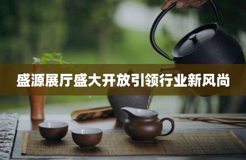 盛源展厅盛大开放引领行业新风尚