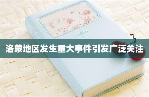 洛蒙地区发生重大事件引发广泛关注