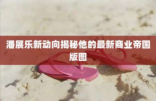 潘展乐新动向揭秘他的最新商业帝国版图