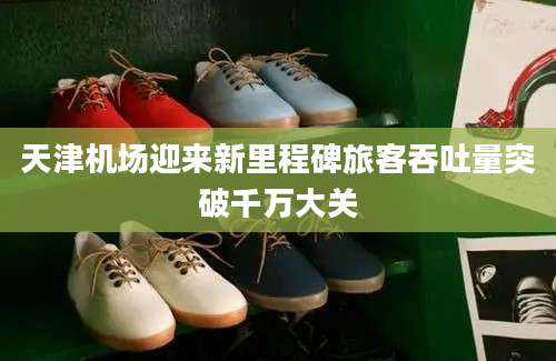 天津机场迎来新里程碑旅客吞吐量突破千万大关