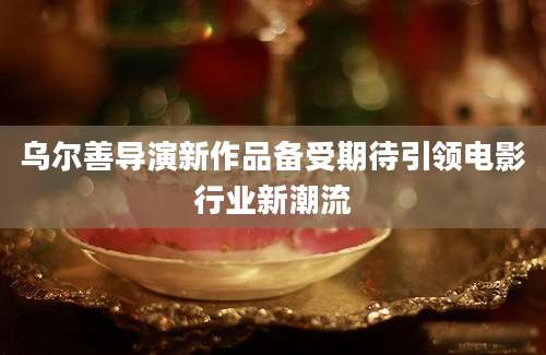 乌尔善导演新作品备受期待引领电影行业新潮流