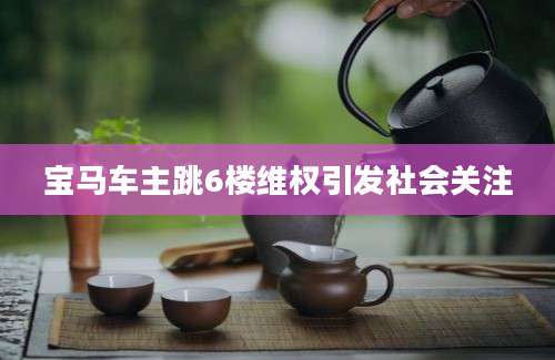 宝马车主跳6楼维权引发社会关注