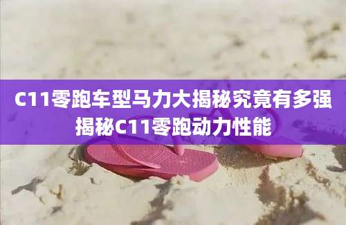 C11零跑车型马力大揭秘究竟有多强揭秘C11零跑动力性能