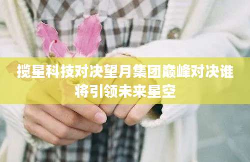 揽星科技对决望月集团巅峰对决谁将引领未来星空