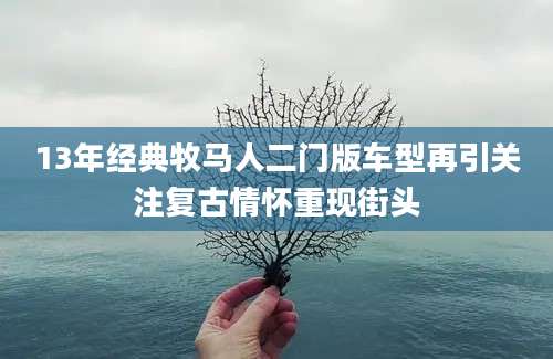 13年经典牧马人二门版车型再引关注复古情怀重现街头