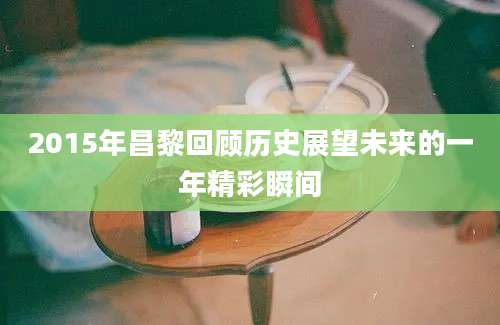 2015年昌黎回顾历史展望未来的一年精彩瞬间