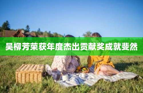 吴柳芳荣获年度杰出贡献奖成就斐然