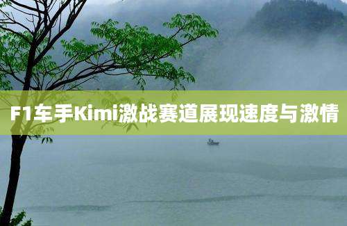 F1车手Kimi激战赛道展现速度与激情