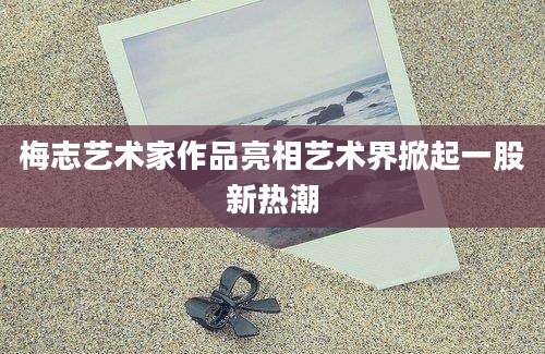 梅志艺术家作品亮相艺术界掀起一股新热潮