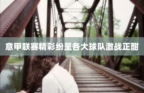 意甲联赛精彩纷呈各大球队激战正酣