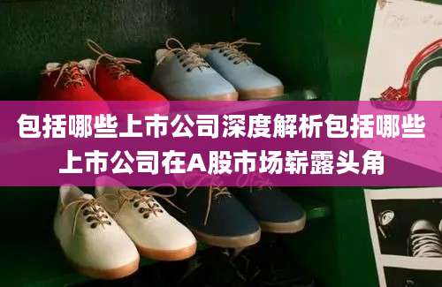 包括哪些上市公司深度解析包括哪些上市公司在A股市场崭露头角