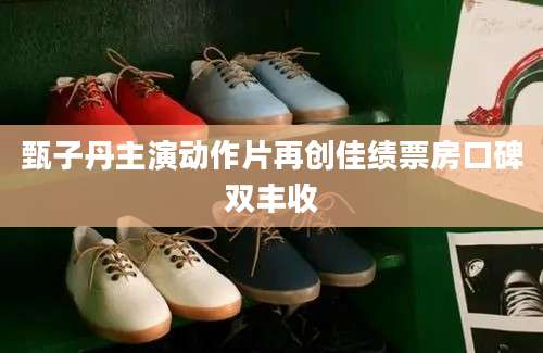 甄子丹主演动作片再创佳绩票房口碑双丰收