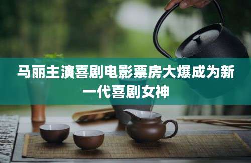 马丽主演喜剧电影票房大爆成为新一代喜剧女神