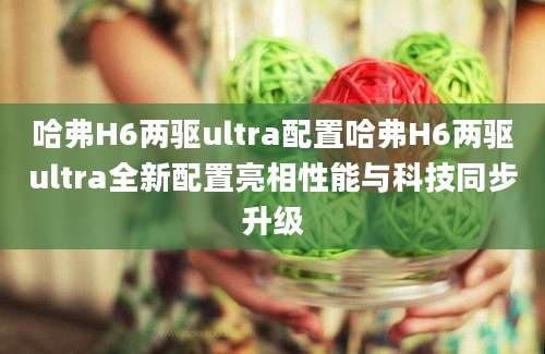 哈弗H6两驱ultra配置哈弗H6两驱ultra全新配置亮相性能与科技同步升级