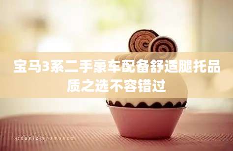 宝马3系二手豪车配备舒适腿托品质之选不容错过