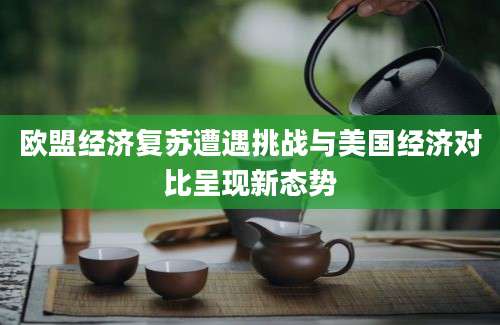 欧盟经济复苏遭遇挑战与美国经济对比呈现新态势